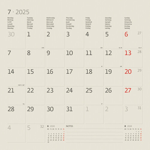 Helma 365 Kalender 2026 Helma 365 30x30cm paarden