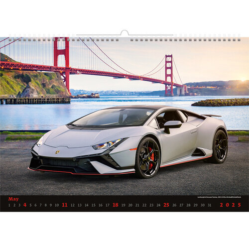 Helma 365 Calendrier 2026 Helma 365 31,5x45 cm Autos