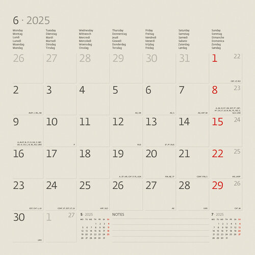Helma 365 Kalender 2026 Helma 365 30x30cm katten