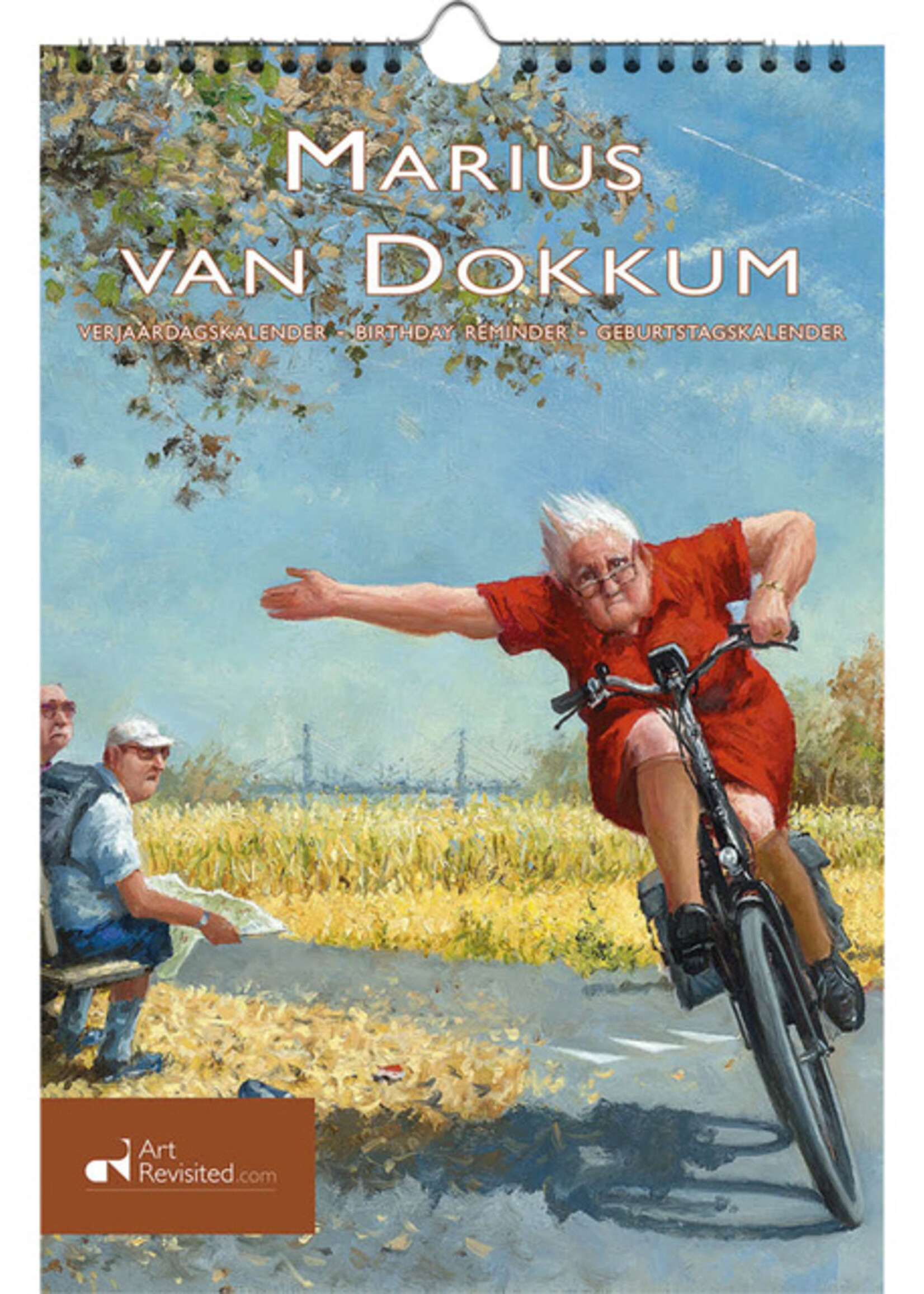 Marius van Dokkum Verjaardagskalender Marius van Dokkum A4 Turbo