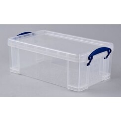Opbergbox Really Useful 5 liter 340x200x125mm transparant wit