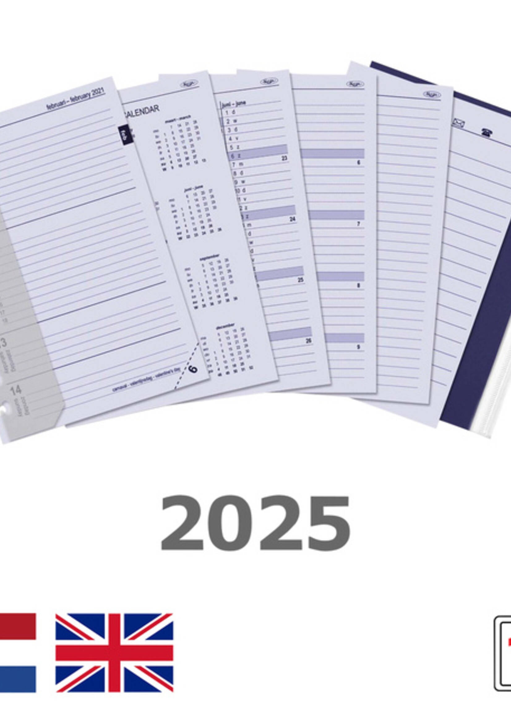 Kalpa Recharge agenda 2026 Kalpa A5 boîte année 7jours/2pages