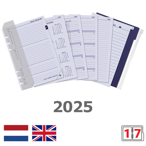 Kalpa Agendavulling 2026 Kalpa A5 jaardoos 7dagen/2pagina's