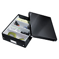 Leitz Opbergdoos Leitz Wow Click & Store organiser 280x100x370mm middelgroot zwart