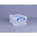 Really Useful Boîte de rangement Really Useful 21L 450x350x200mm transparent blanc
