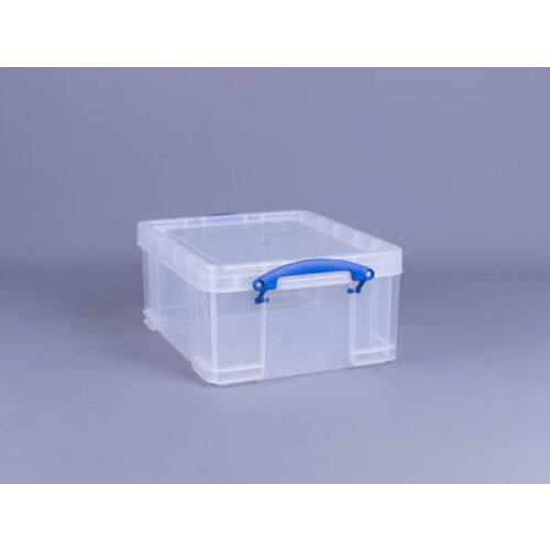 Really Useful Boîte de rangement Really Useful 21L 450x350x200mm transparent blanc