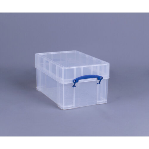 Really Useful Boîte de rangement Really Useful 9L XL 395x255x205mm transparent blanc