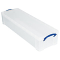 Really Useful Boîte de rangement Really Useful 22L 800x255x155mm transparent blanc