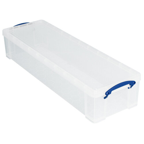 Really Useful Boîte de rangement Really Useful 22L 800x255x155mm transparent blanc