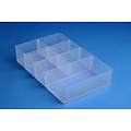 Really Useful Vakkenverdeler Really Useful 9 liter 7 vakken 345x215x70mm transparant