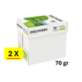 Discovery Kopieerpapier Discovery A4 70gr wit 2 dozen