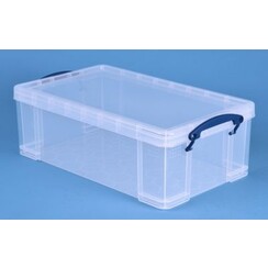 Boîte de rangement Really Useful 12L 465x270x150mm transparent blanc