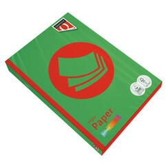 Papier copieur Quantore Colour A4 80g vert gazon 500 feuilles
