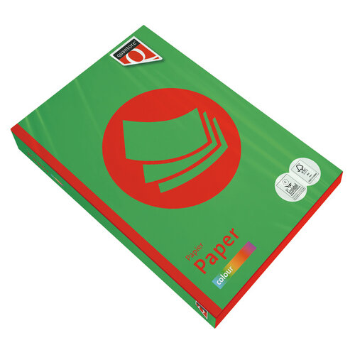Quantore Kopieerpapier Quantore Colour A4 80gr grasgroen 500 vel