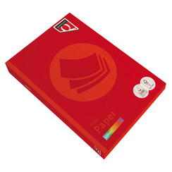 Kopieerpapier Quantore Colour A4 80gr felrood 500 vel