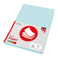 Papier copieur Quantore Colour A4 80g bleu clair 100 feuilles