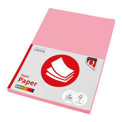 Kopieerpapier Quantore Colour A4 80gr lichtroze 100 vel