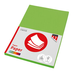 Papier copieur Quantore Colour A4 80g vert vif 100 feuilles