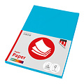 Quantore Kopieerpapier Quantore Colour A4 80gr azuurblauw 100 vel