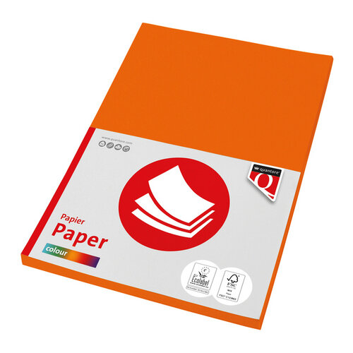 Quantore Papier copieur Quantore Colour A4 80g orange 100 feuilles