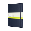 Moleskine Carnet Moleskine XL 190x250mm uni couverture rigide bleu saphir