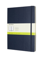 Moleskine Notitieboek Moleskine XL 190x250mm blanco hard cover sapphire blue