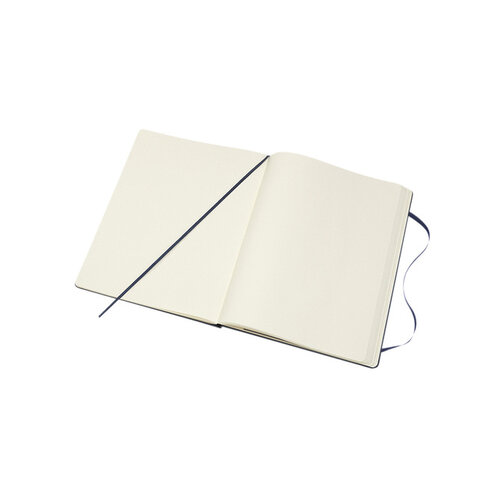 Moleskine Notitieboek Moleskine XL 190x250mm blanco hard cover sapphire blue