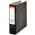 Esselte Classeur à levier Esselte Standard A4 75mm carton marbré noir