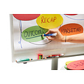 Stabilo Whiteboardpotlood STABILO MARKdry 648/4 inclusief slijper en microvezeldoek assorti etui à 4 stuks