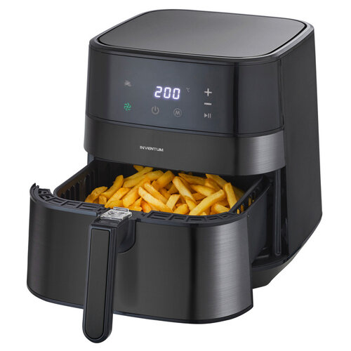 Inventum Airfryer Inventum 5 liter zwart