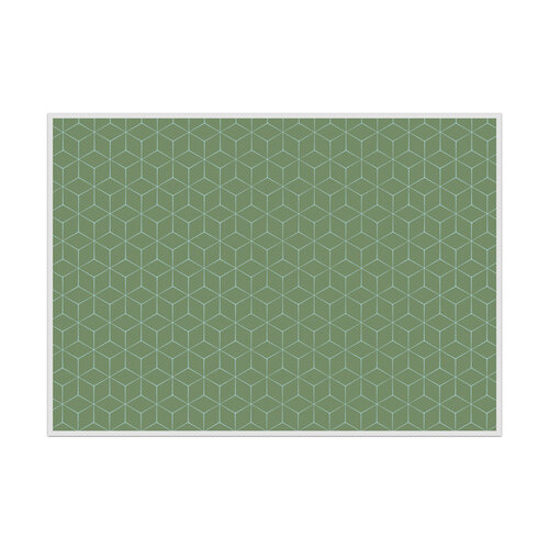 IEZZY horeca en catering Set de table IEZZY Hexagone vert 6 pièces