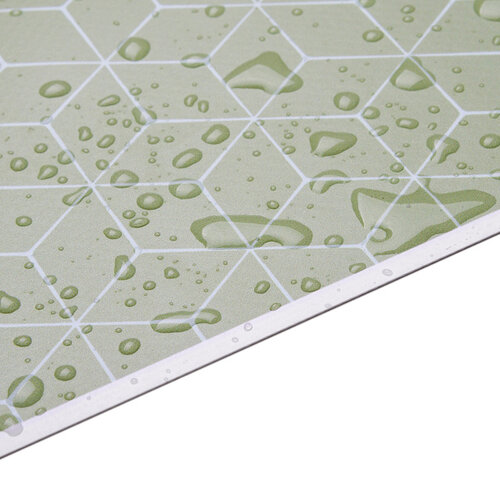 IEZZY horeca en catering Set de table IEZZY Hexagone vert 6 pièces