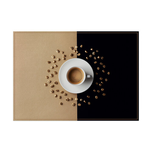 IEZZY horeca en catering Set de table IEZZY Tasse de café brun 6 pièces