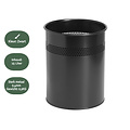 Papierbak BRASQ 15 liter zwart