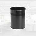 Papierbak BRASQ 15 liter zwart