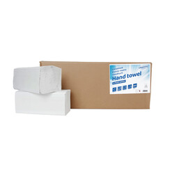 Essuie-mains Cleaninq pli-Z 2 épaisseurs 225x220mm 20x 200 pièces blanc