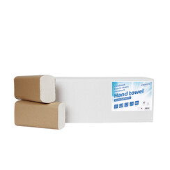 Handdoek Cleaninq I-vouw 2-laags 205x240mm 25x150st rc wit