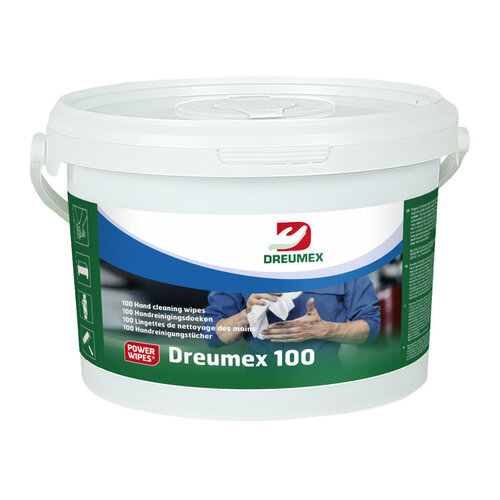 Dreumex Lingette nettoyante Dreumex 100 en seau distributeur