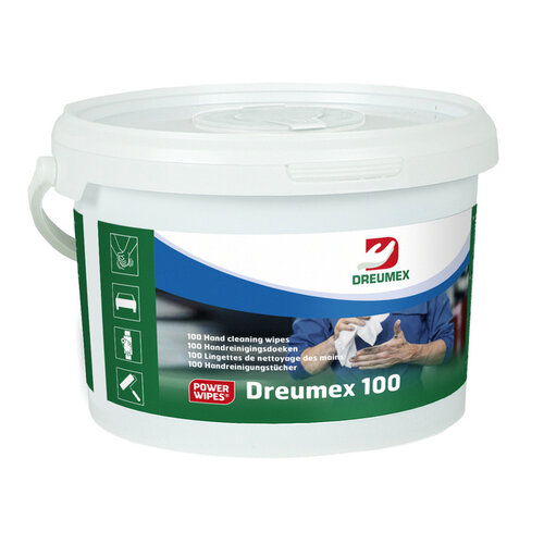 Dreumex Handreinigingsdoek Dreumex 100 emmer 100 stuks wit