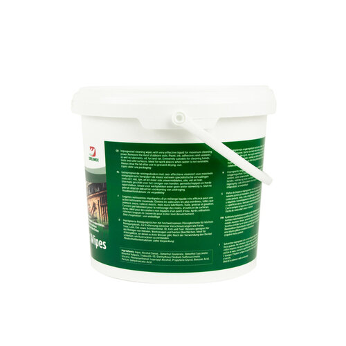 Dreumex Reinigingsdoek Dreumex Expert Wipes emmer 130 stuks wit
