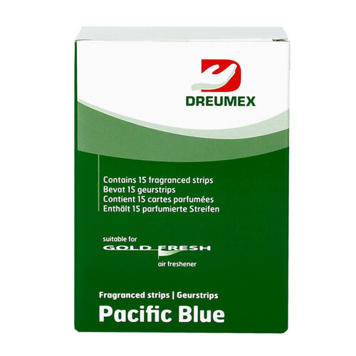 Dreumex Désodorisant Dreumex Gold Fresh Pacific Blue 15 cartes