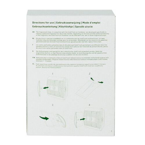 Dreumex Luchtverfrisser Dreumex Gold Fresh Pacific Blue 15 strips
