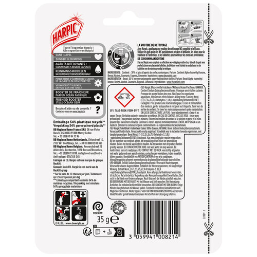 Harpic Bloc cuvette Harpic Marine 35g