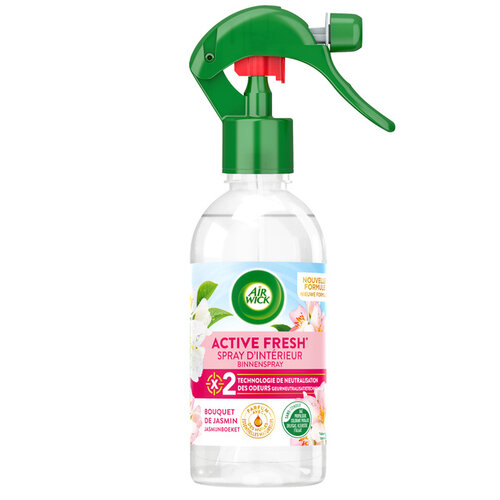 Airwick Désodorisant Air Wick Spray Bouquet de jasmin 237ml