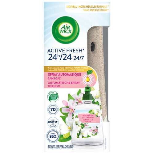 Airwick Luchtverfrisser AirWick AF Jasmine Bouquet Starter Kit 228ml