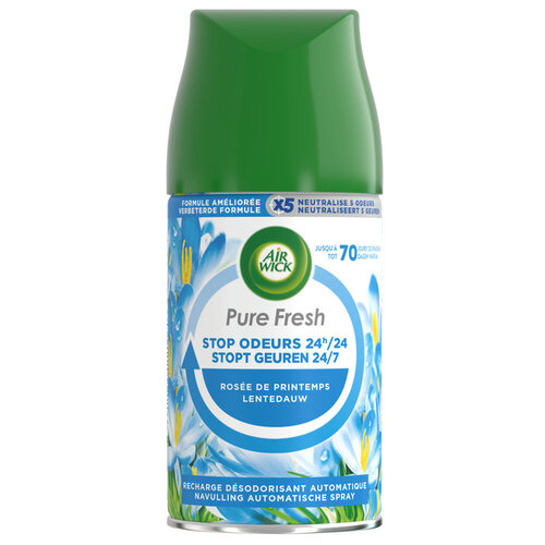 Airwick Désodorisant Air Wick PF Rosée de printemps recharge 250ml