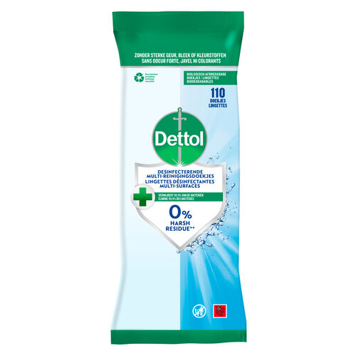 DETTOL Reinigingsdoekjes Dettol antibacterieël Cleanser 110 stuks