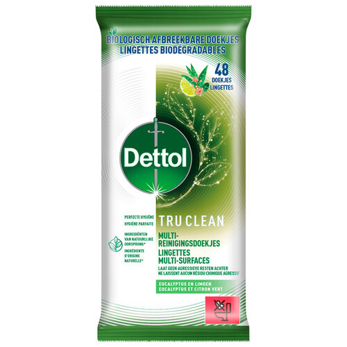 DETTOL Reinigingsdoekjes Dettol TC Eucalyptus & Limoen 48 stuks