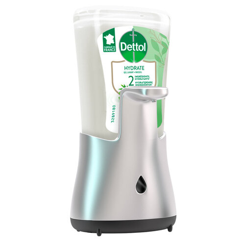 DETTOL Handzeepdispenser Dettol Hydrating No Touch Kit met zeep 250ml