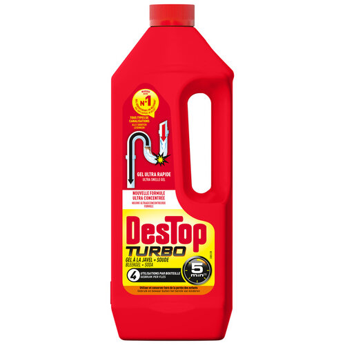Destop Afvoerontstopper Destop Turbo Gel  1L